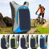 Compact Backpack with Solar Panel Solar Gadgets cb5feb1b7314637725a2e7: Black 15L|Green 15L|Light blue 15L|Navy blue 15L|Red 15L