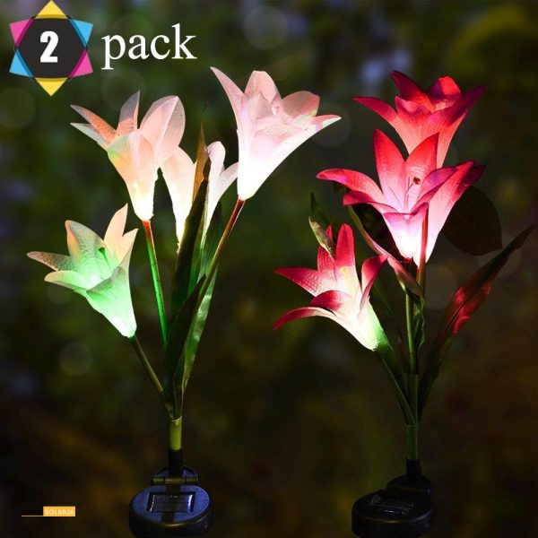 Flower Shaped Garden Solar Light Home & Garden Lights & Lighting Outdoor Brand Name: AMARYLLIS