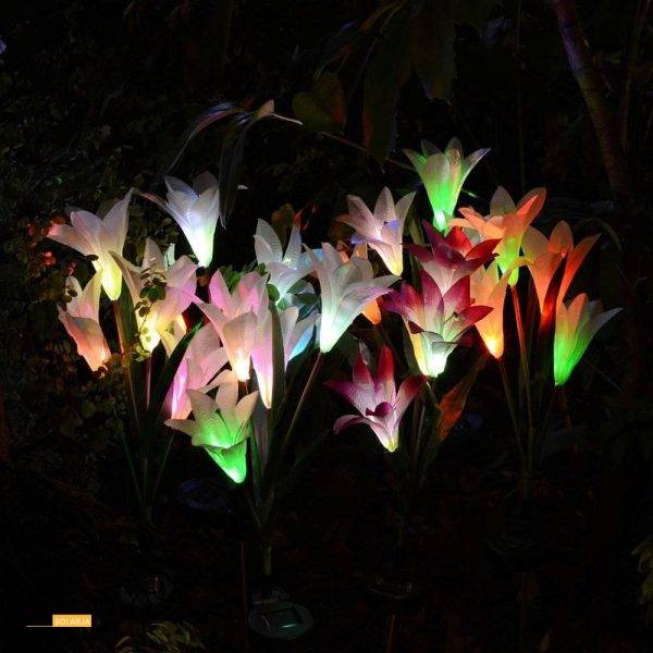 Flower Shaped Garden Solar Light Home & Garden Lights & Lighting Outdoor Brand Name: AMARYLLIS