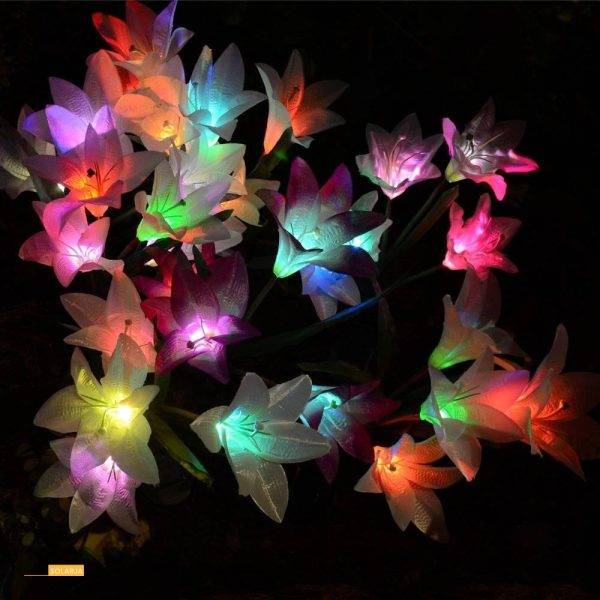 Flower Shaped Garden Solar Light Home & Garden Lights & Lighting Outdoor Brand Name: AMARYLLIS